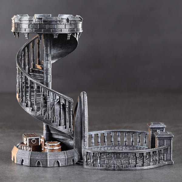 Dice Tower Sliver 3D Printing For DND RPG Games AUSPDICE