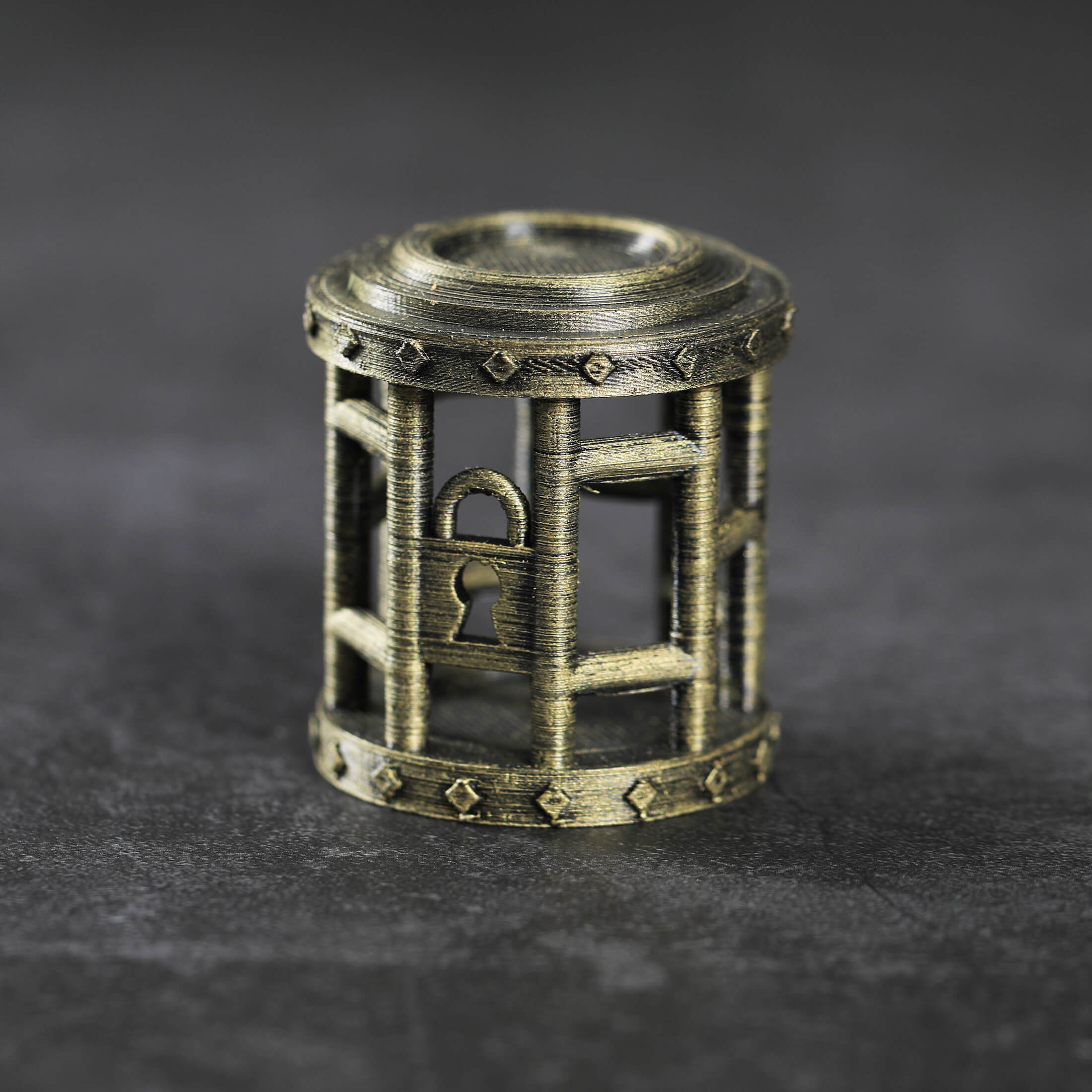 DND Dice Jail Dice Cage for Misbehaving Dice Dungeons and Dragons Role Playing Games