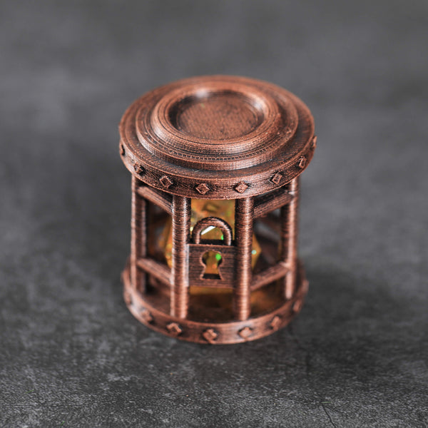DND Dice Jail Dice Cage for Misbehaving Dice Dungeons and Dragons Role Playing Games