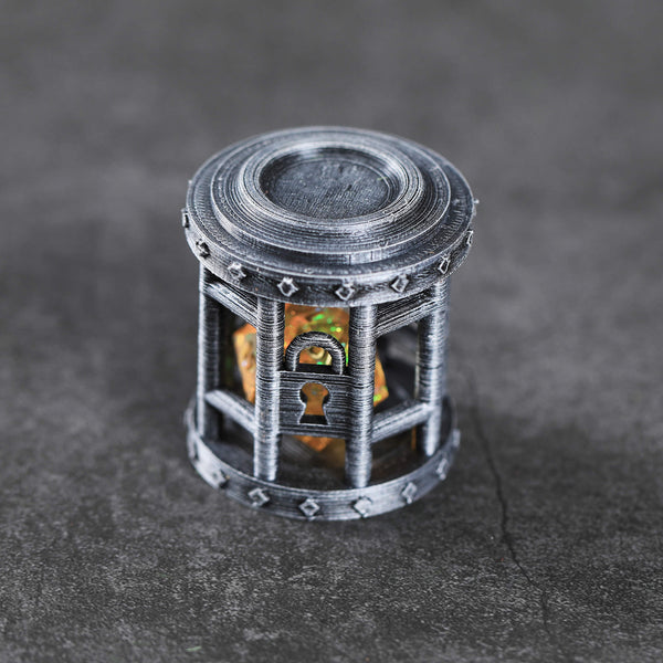 DND Dice Jail Dice Cage for Misbehaving Dice Dungeons and Dragons Role Playing Games