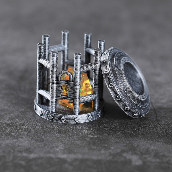 DND Dice Jail Dice Cage for Misbehaving Dice Dungeons and Dragons Role Playing Games
