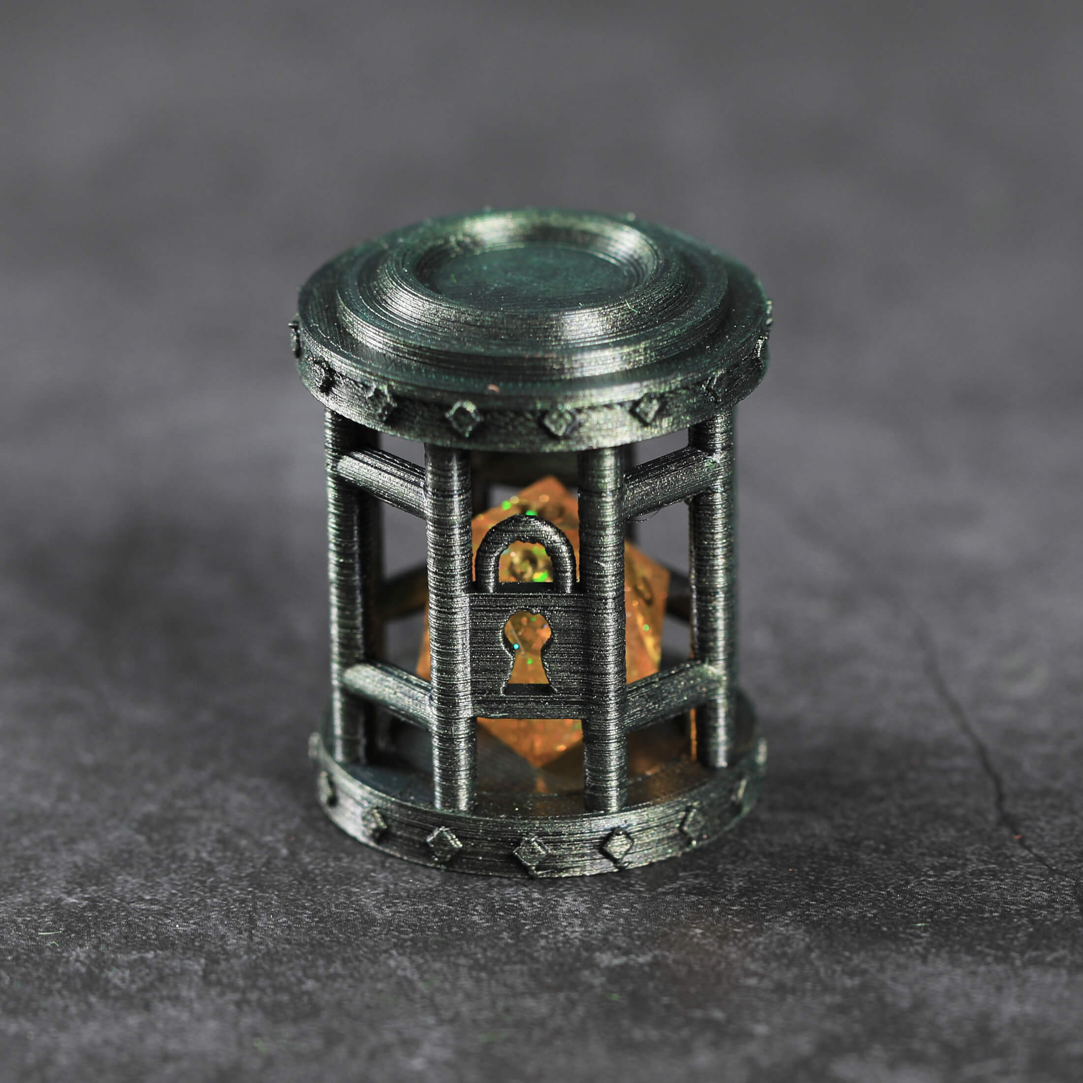 DND Dice Jail Dice Cage for Misbehaving Dice Dungeons and Dragons Role Playing Games