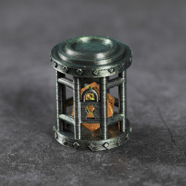 DND Dice Jail Dice Cage for Misbehaving Dice Dungeons and Dragons Role Playing Games