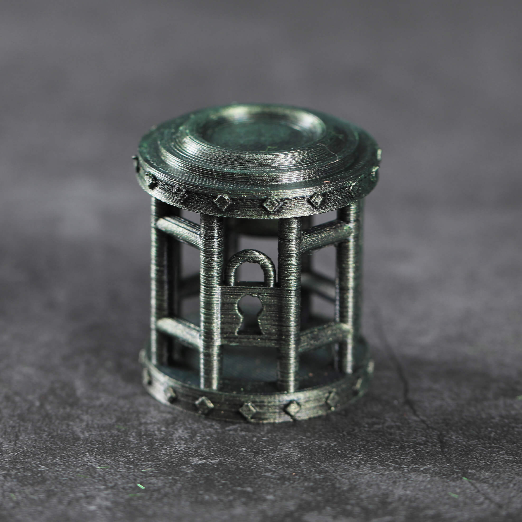 DND Dice Jail Dice Cage for Misbehaving Dice Dungeons and Dragons Role Playing Games