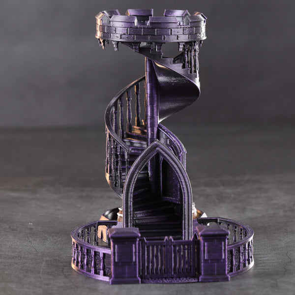 Purpleheart 3D Print Dice Tower