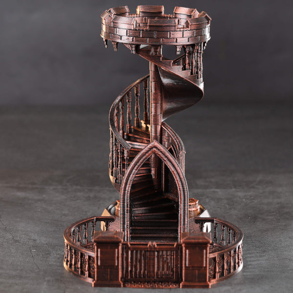 Red Copper DND Dice Tower