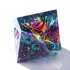 Vaporwave Sharp Edged DND Dice Set