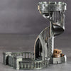 3D Printed Green Dice Tower for Board Game