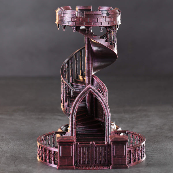 Red Armor Dice Tower For Board Games