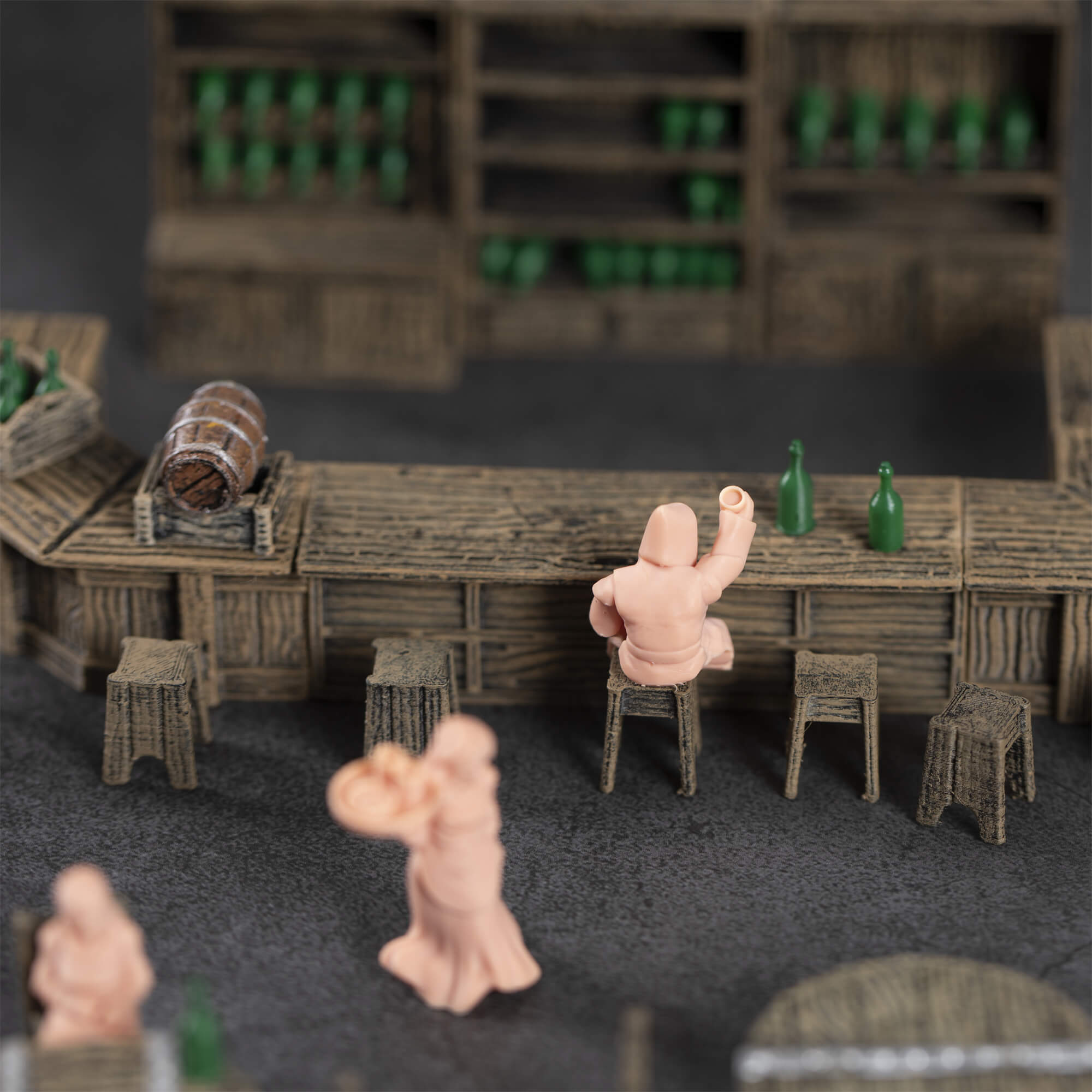 DND Tavern Bar Pub Miniature Scatter Terrain