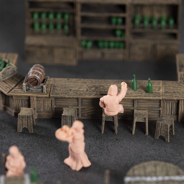 DND Tavern Bar Pub Miniature Scatter Terrain