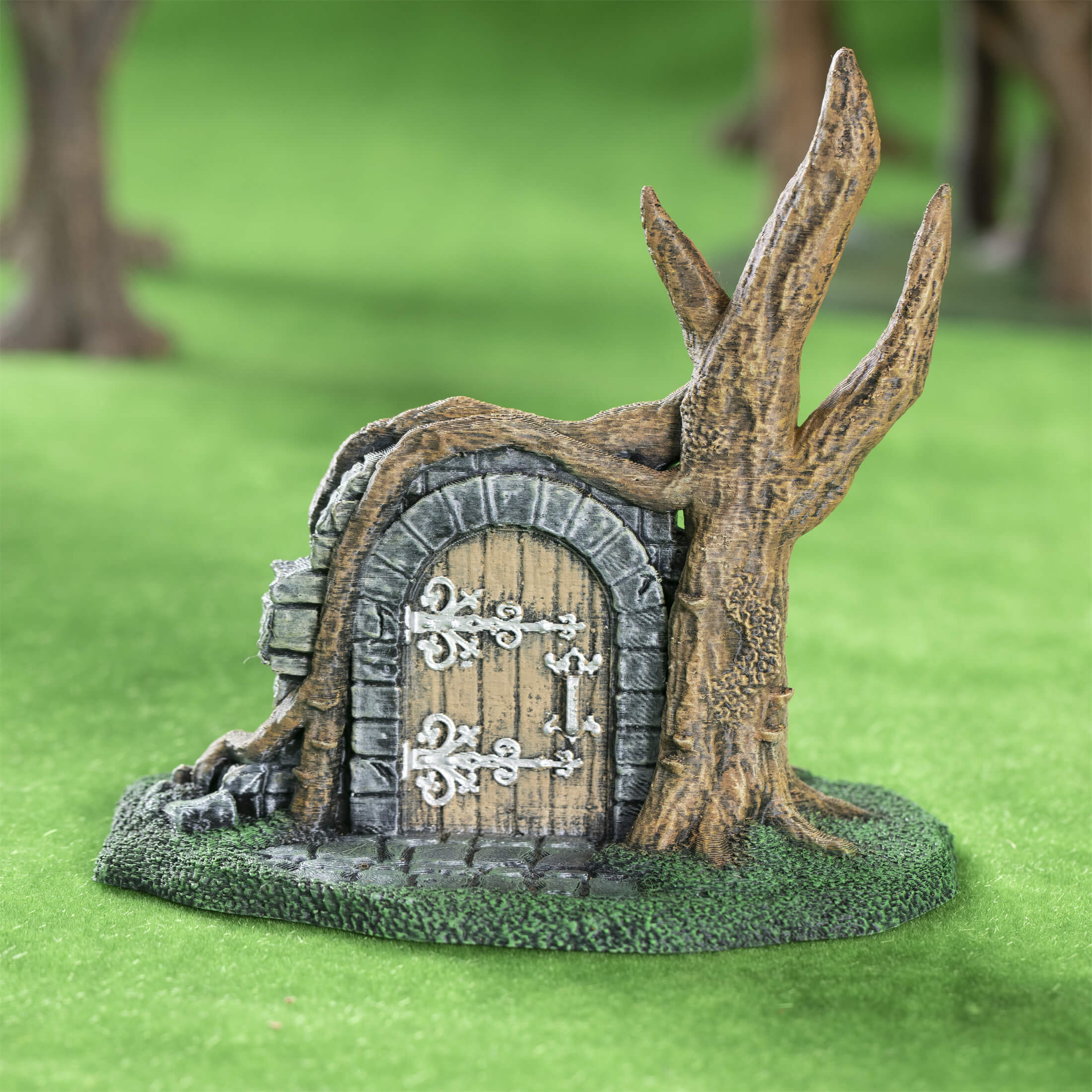 3D Printed Door In The Tree for D&D Terrain