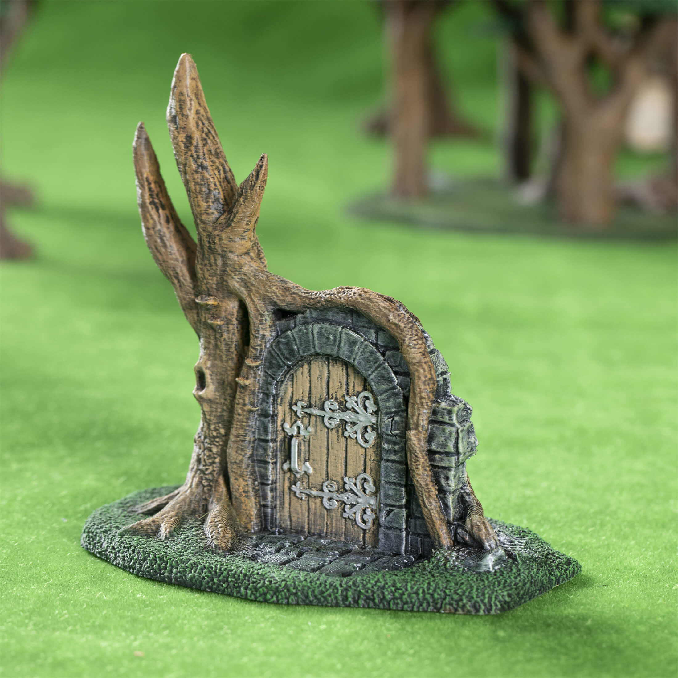 3D Printed Door In The Tree for D&D Terrain