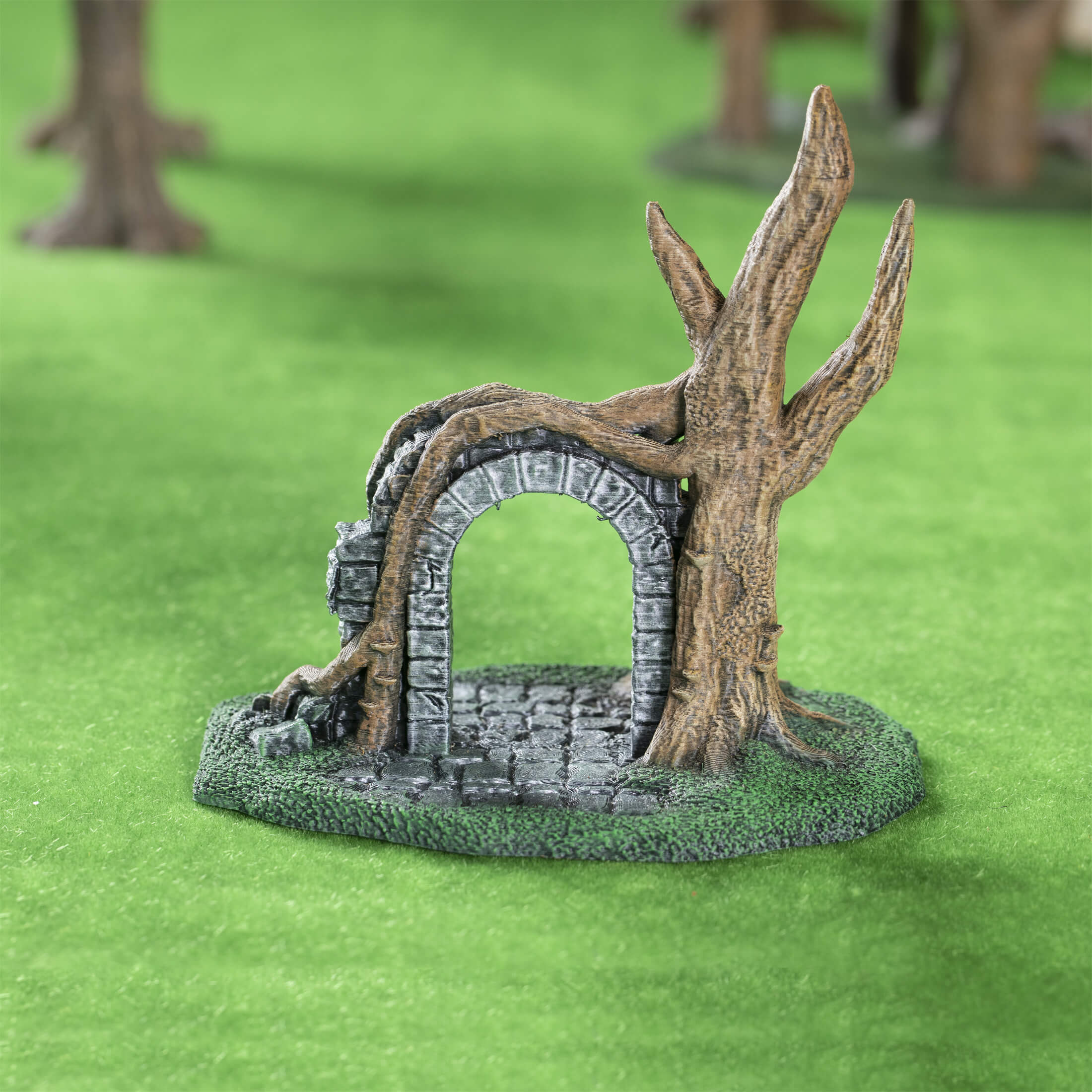 3D Printed Door In The Tree for D&D Terrain