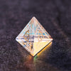 Glass Dice Hand Carved