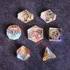 Glass Dice Hand Carved