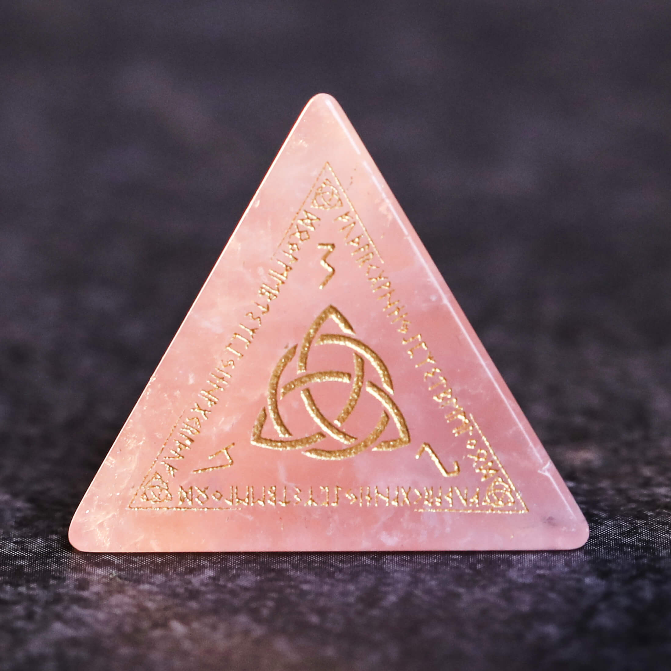 Pink Crystal Gems Dice DnD Dice Set