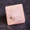Pink Crystal Gems Dice DnD Dice Set