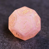 Pink Crystal Gems Dice DnD Dice Set