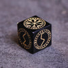 Obsidian Stone Dice for D&D
