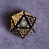 Obsidian Stone Dice for D&D