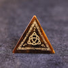 AUSPDICE Tiger Eye Gemstone Dice Hand Carved
